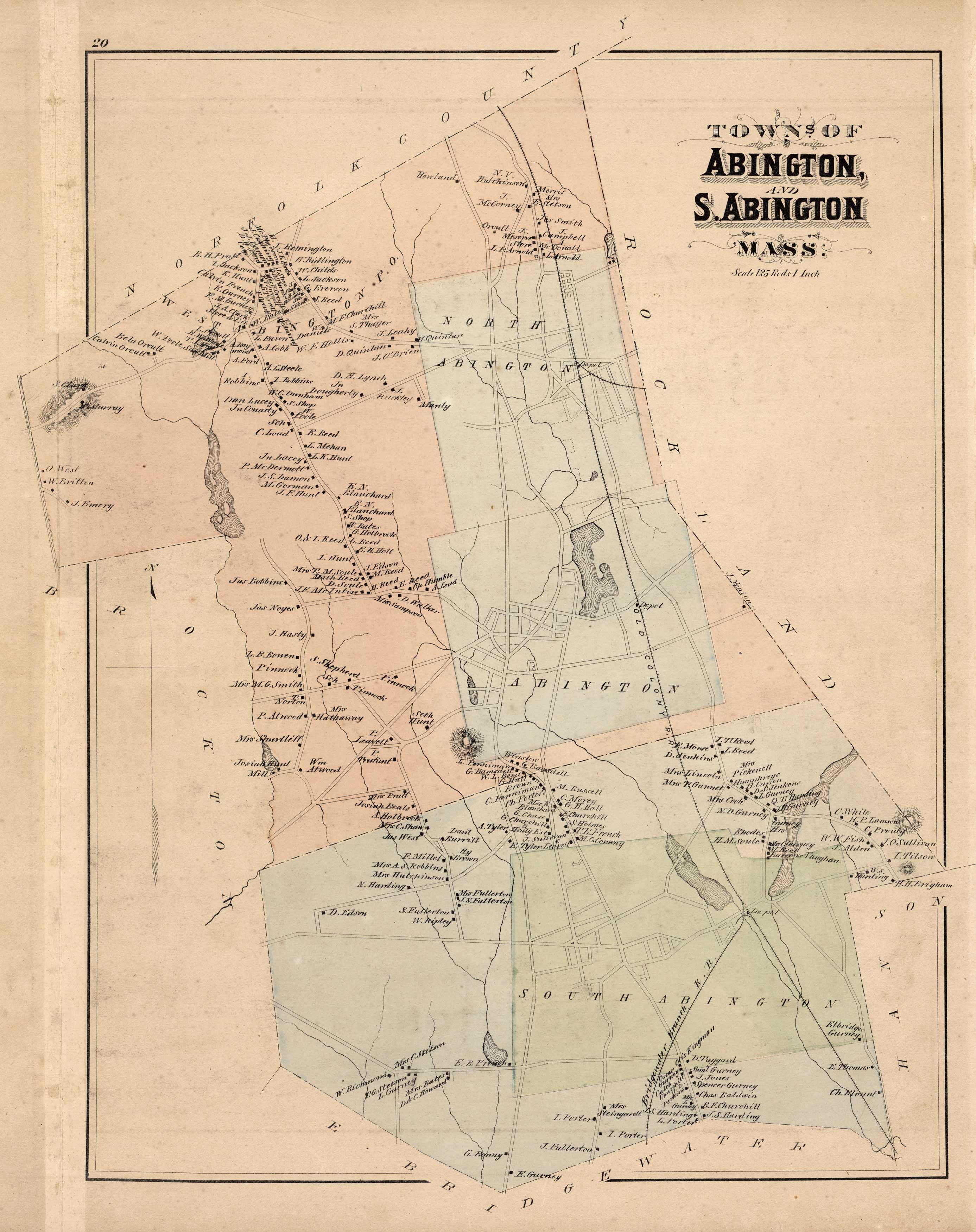 Towns of Abington and S. Abington Towns of Abington and S. Abington