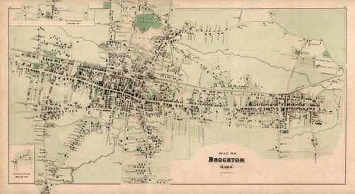 Map of Brockton