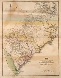 Revolutionary War Map Showing parts of Virginia