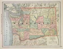 Watsons Atlas Map of Washington'
