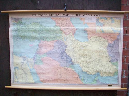 Stanfords General Map of the Middle East'