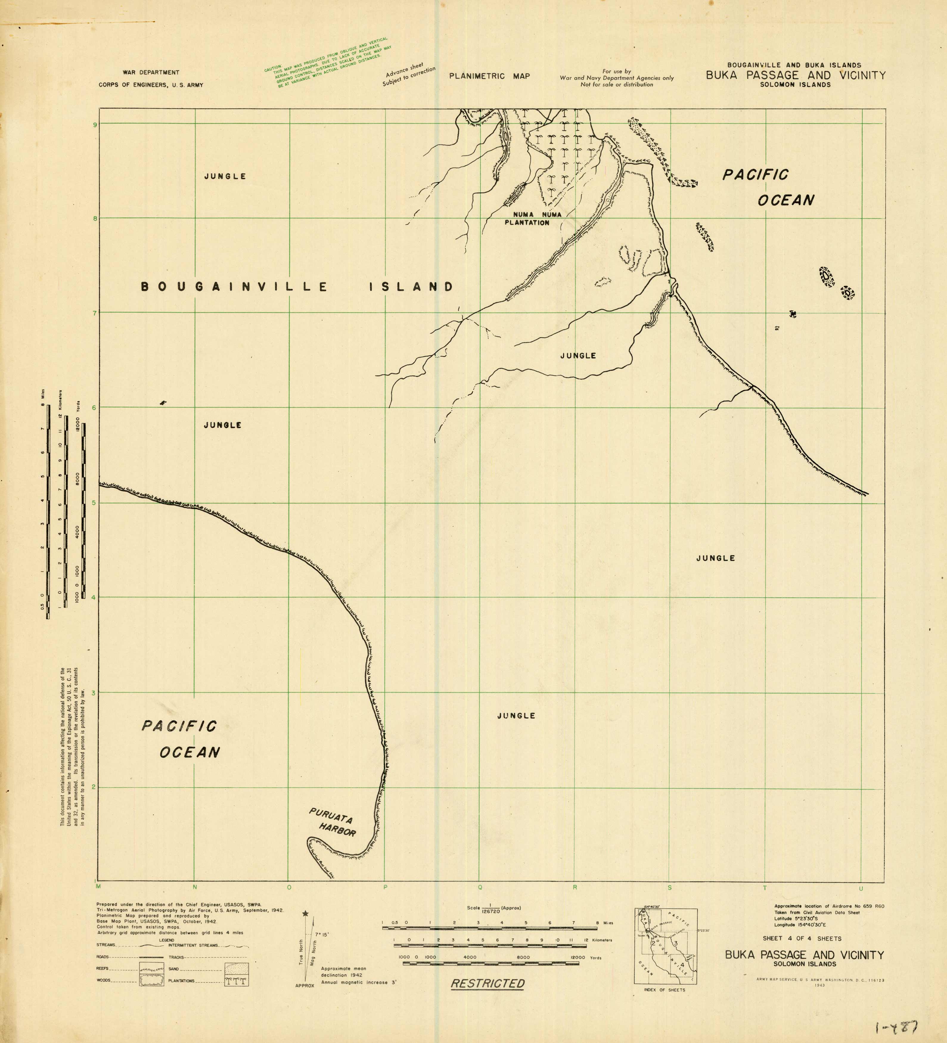 Buka Passage and Vicinity