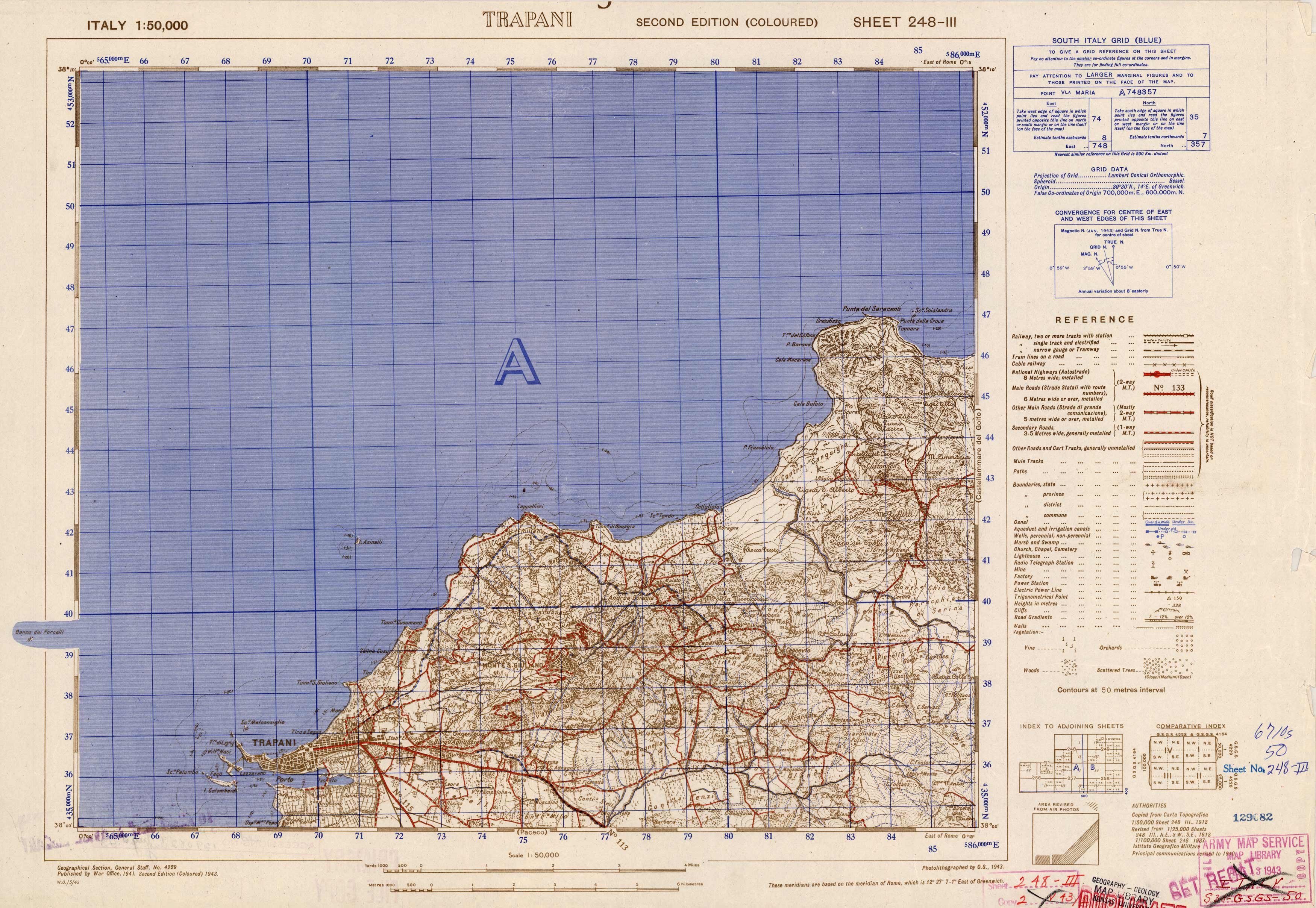 Trapani - Sheet 248 III