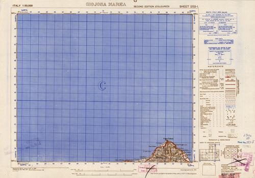 Giojosa Marea - Sheet 252 I