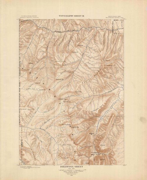 Ishawooa Sheet (Topography Sheet IX)