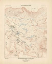 Mammoth Hot Springs and Vicinity (Topography Sheet XVIII)