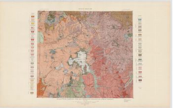 Yellowstone National Park and Portion of Yellowstone Forest Reserve (Geology Sheet XVII)