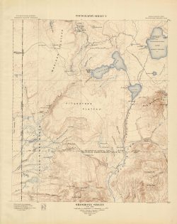 Shoshone Sheet (Topography Sheet V)