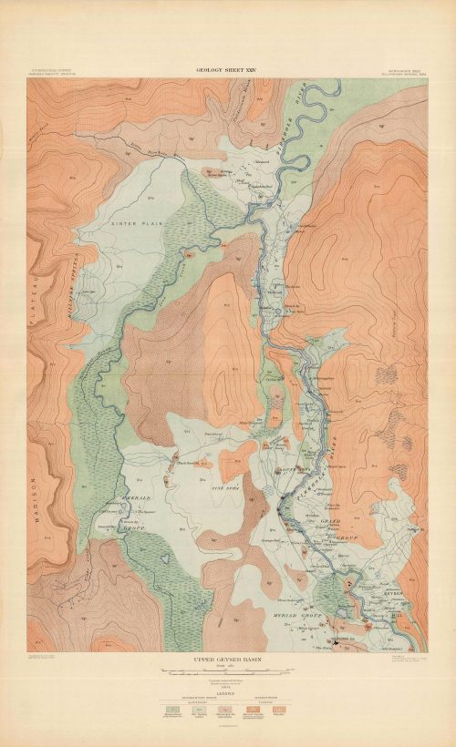 Upper Geyser Basin (Geology Sheet XXIV)