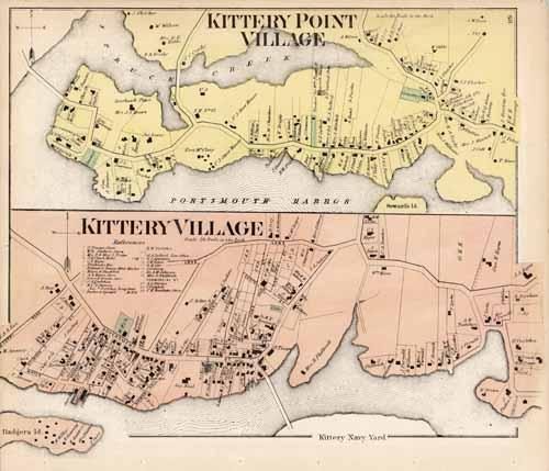 Kittery Point Village. Kittery Village. (Maine)