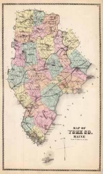 Map of York Co. Maine