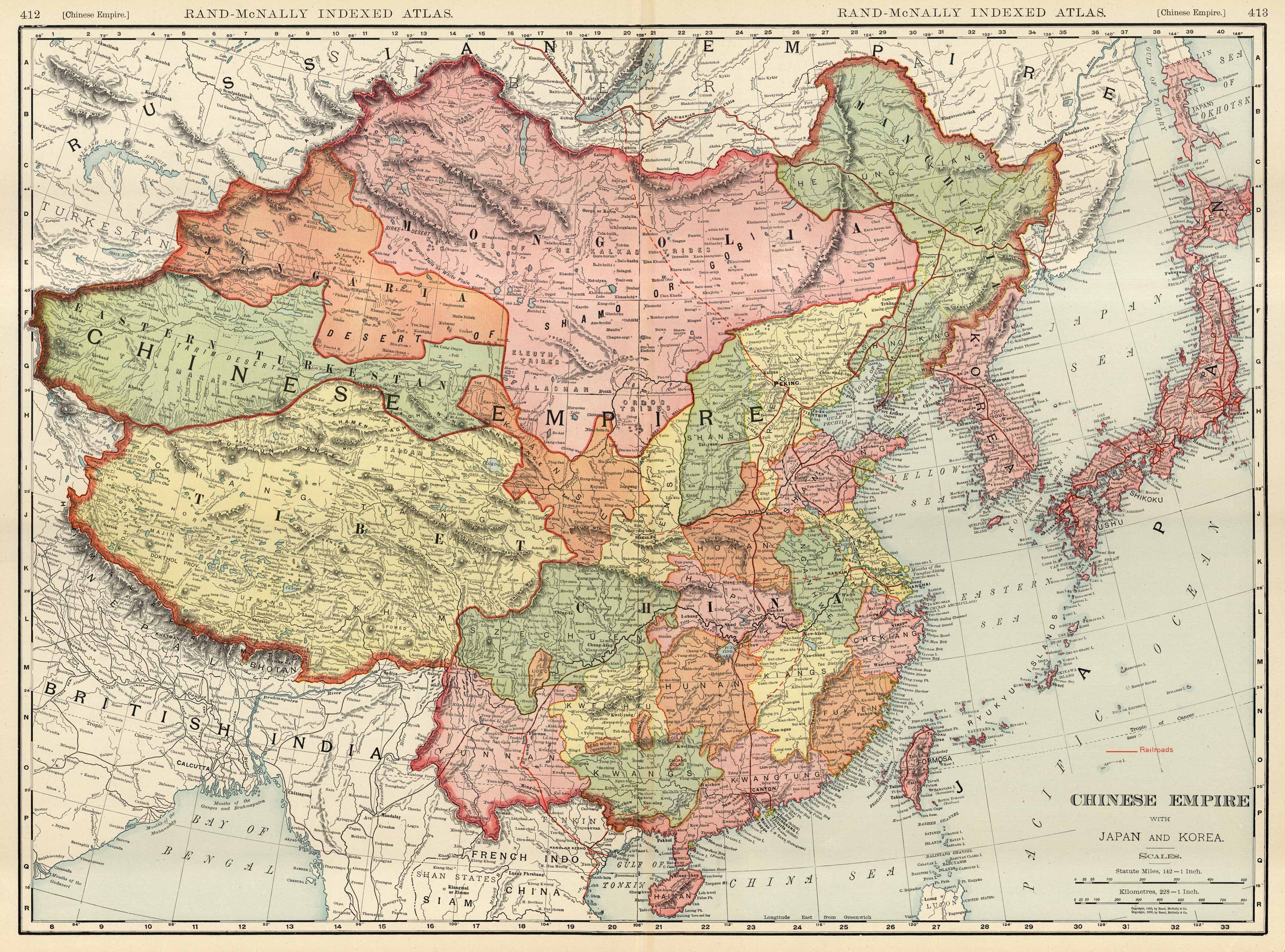Imperial China Map 