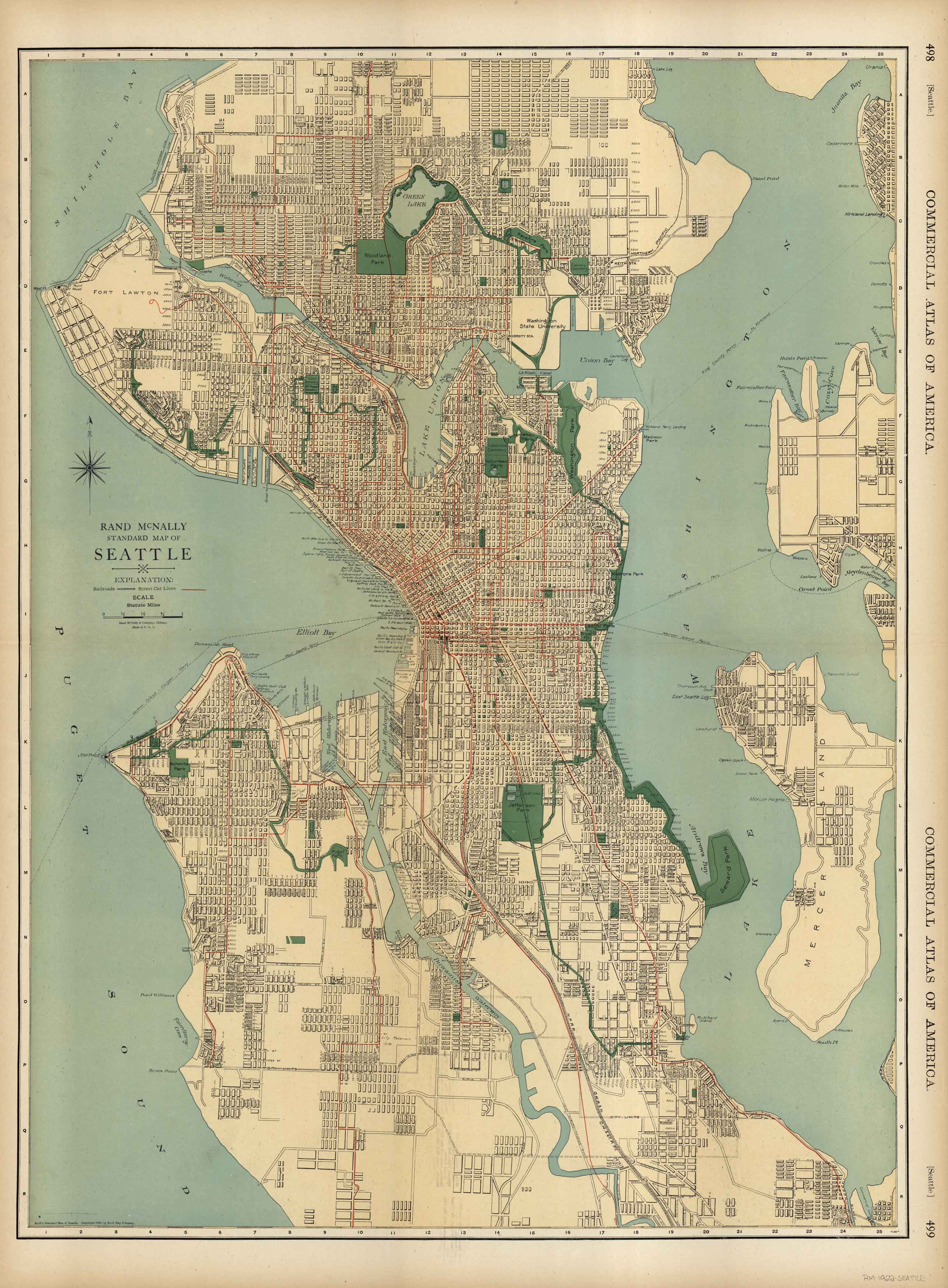 Historic Seattle Map