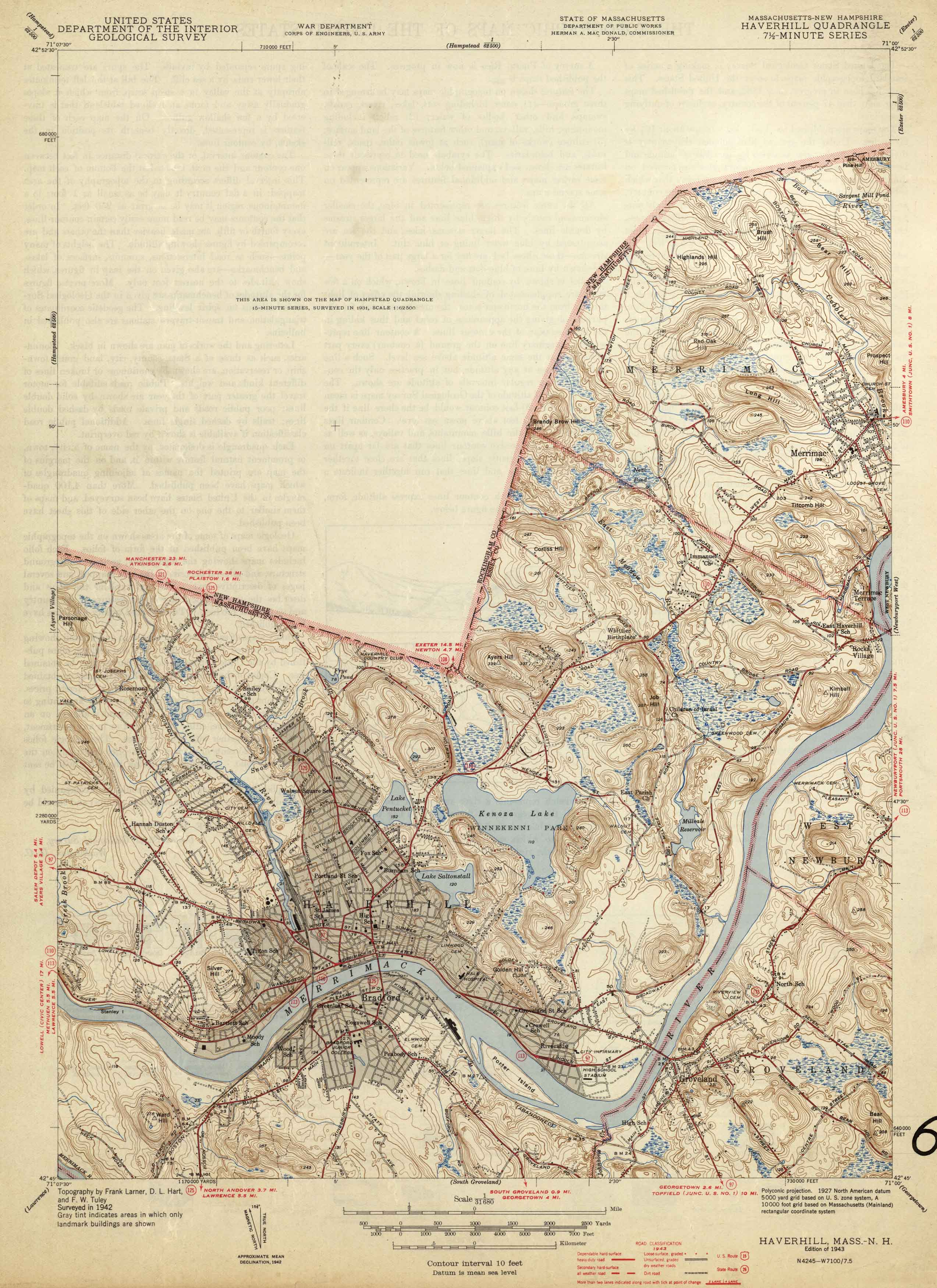 Antique Groton, Massachusetts 1936 US Geological Survey Topographic Map – Ayer, Shirley, Pepperell & Hollis, Brookline, New Hampshire outlets MA NH