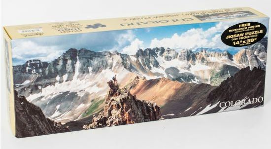 Colorado Panorama Hiker Puzzle, 1000 pieces - Art Source International