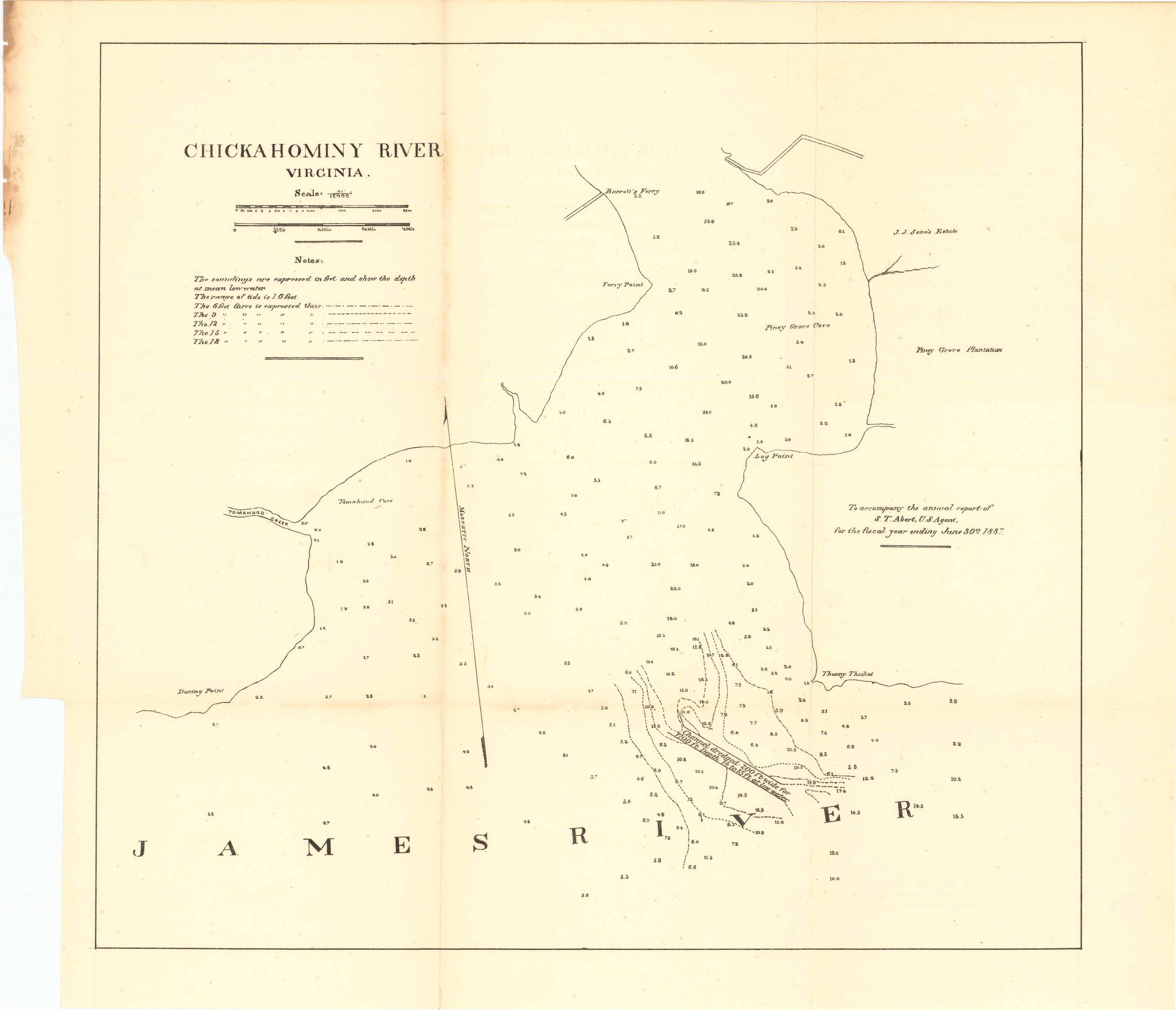 Chickahominy River Map