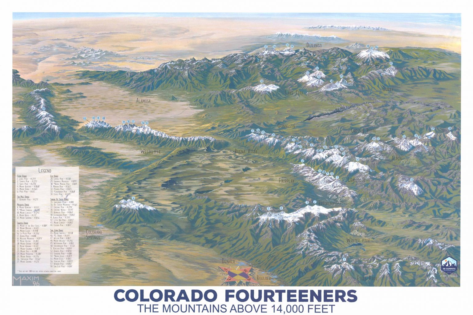 Front Range Colorado Posters Art Source International