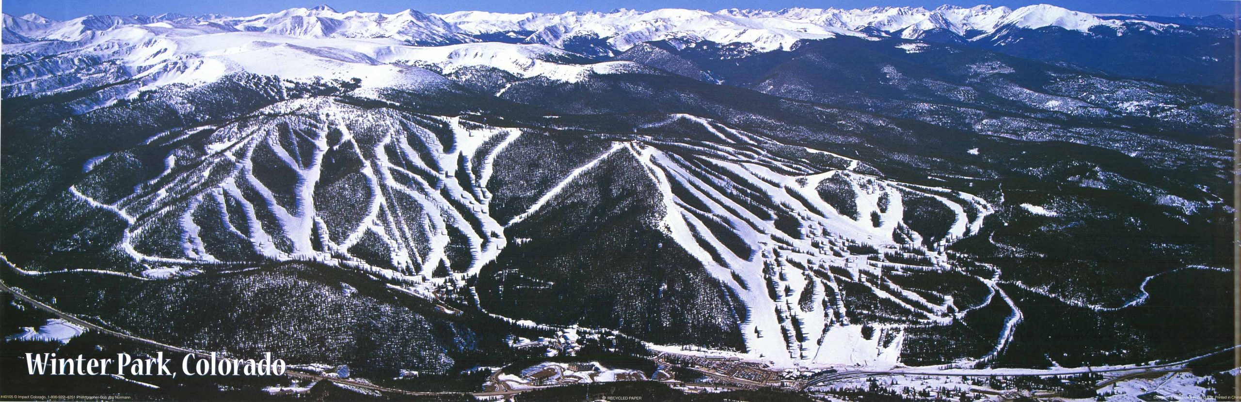 Winter Park, Colorado Poster - Art Source International