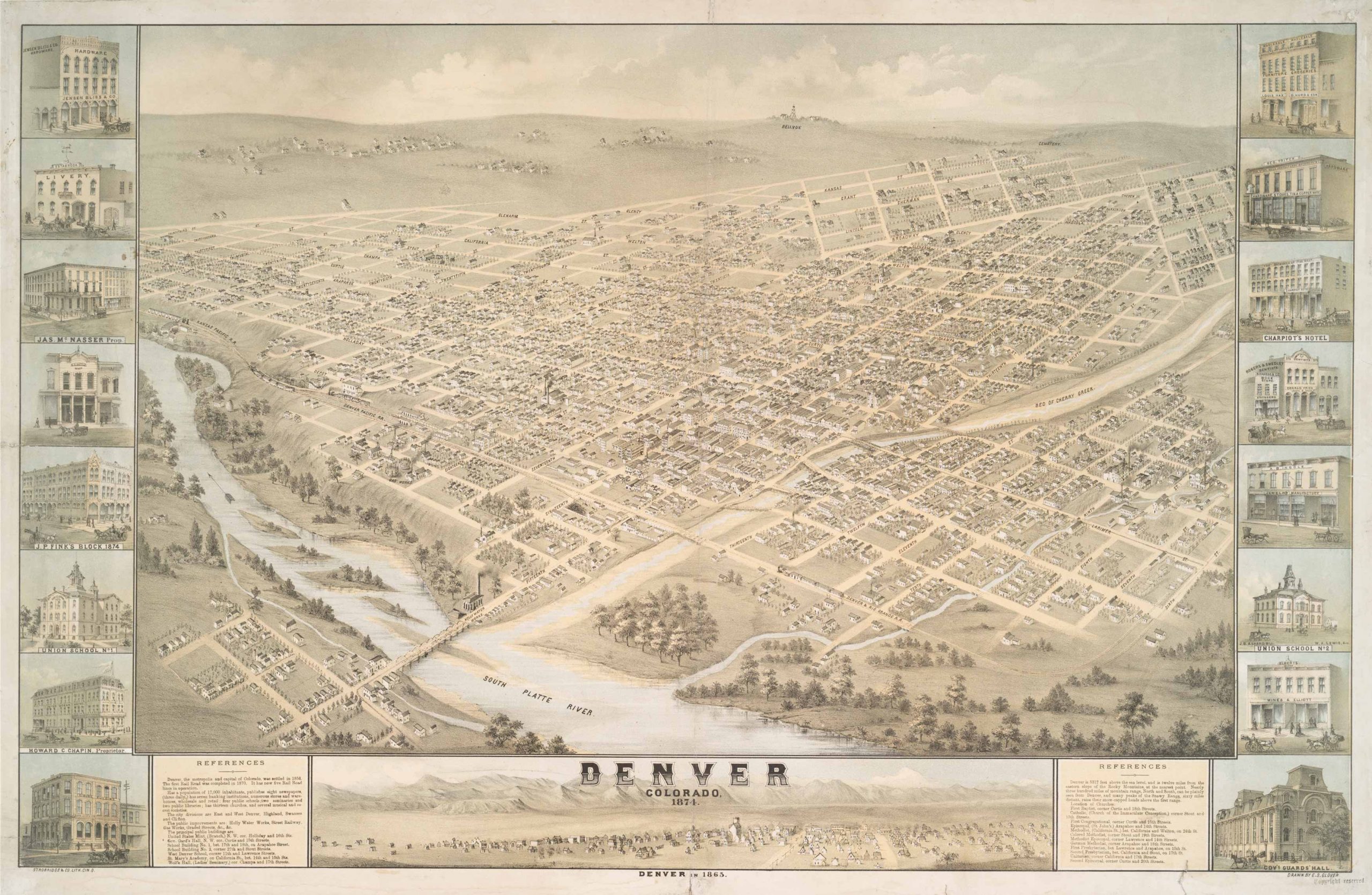 Denver, Colorado 1874 - Art Source International