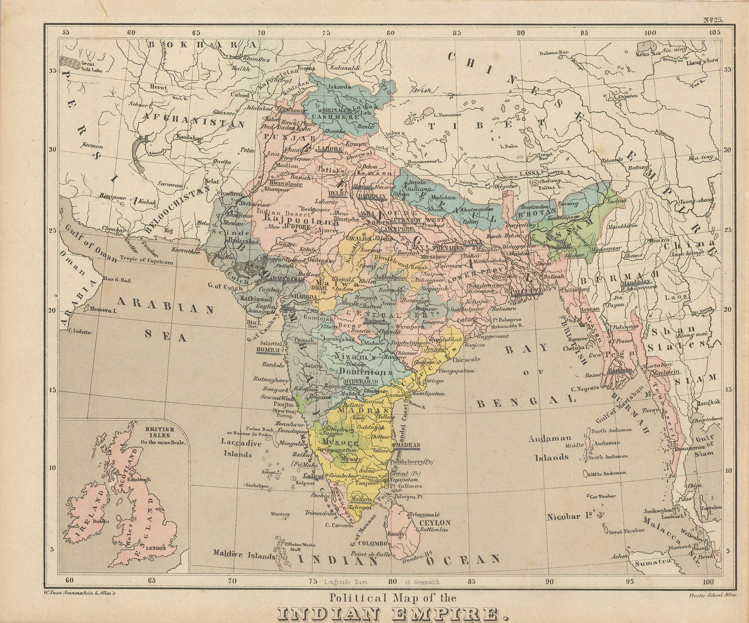 BEVAN-1885-INDIA-POLITICAL