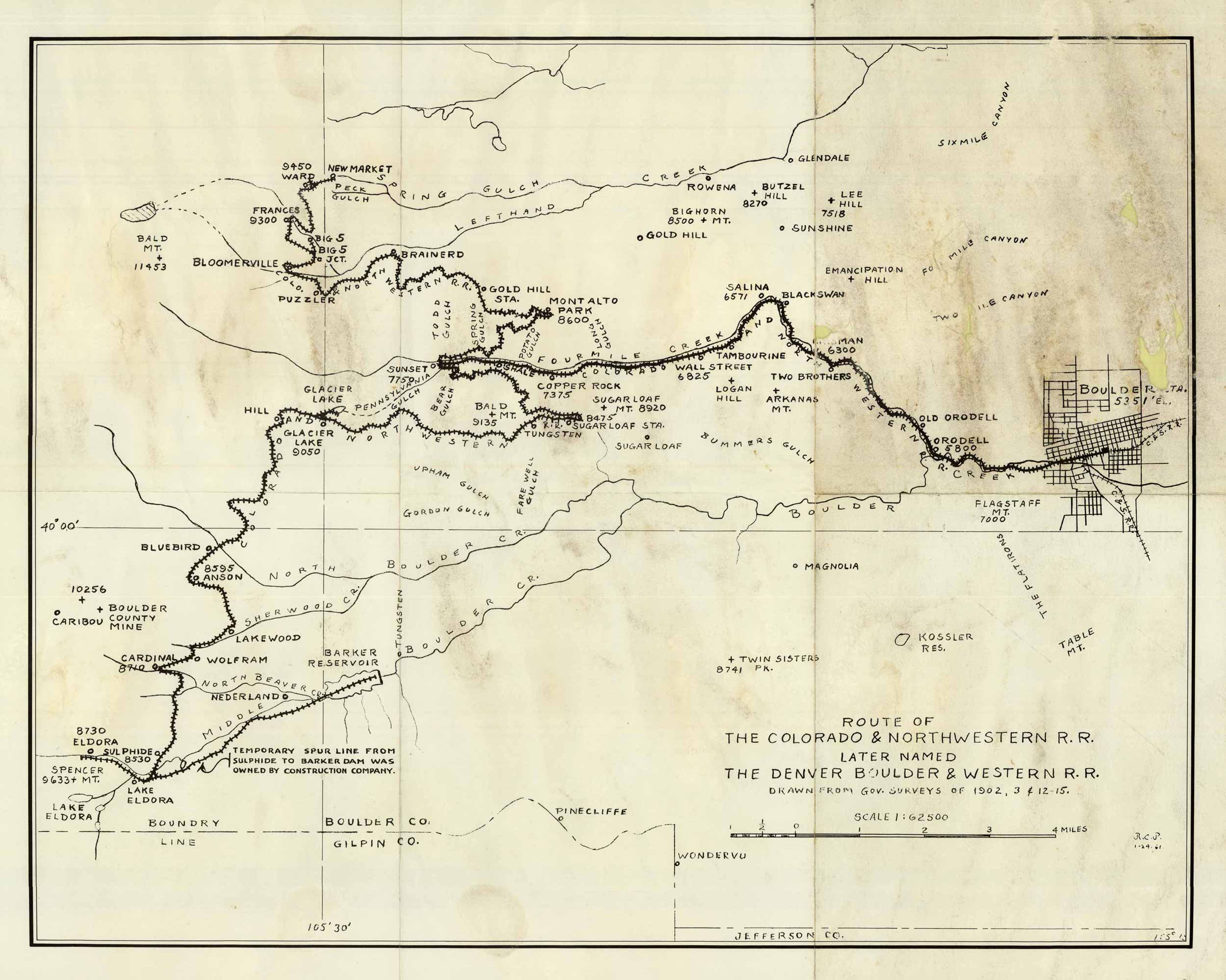 Colorado - The high quality Chicago & North Western Railway