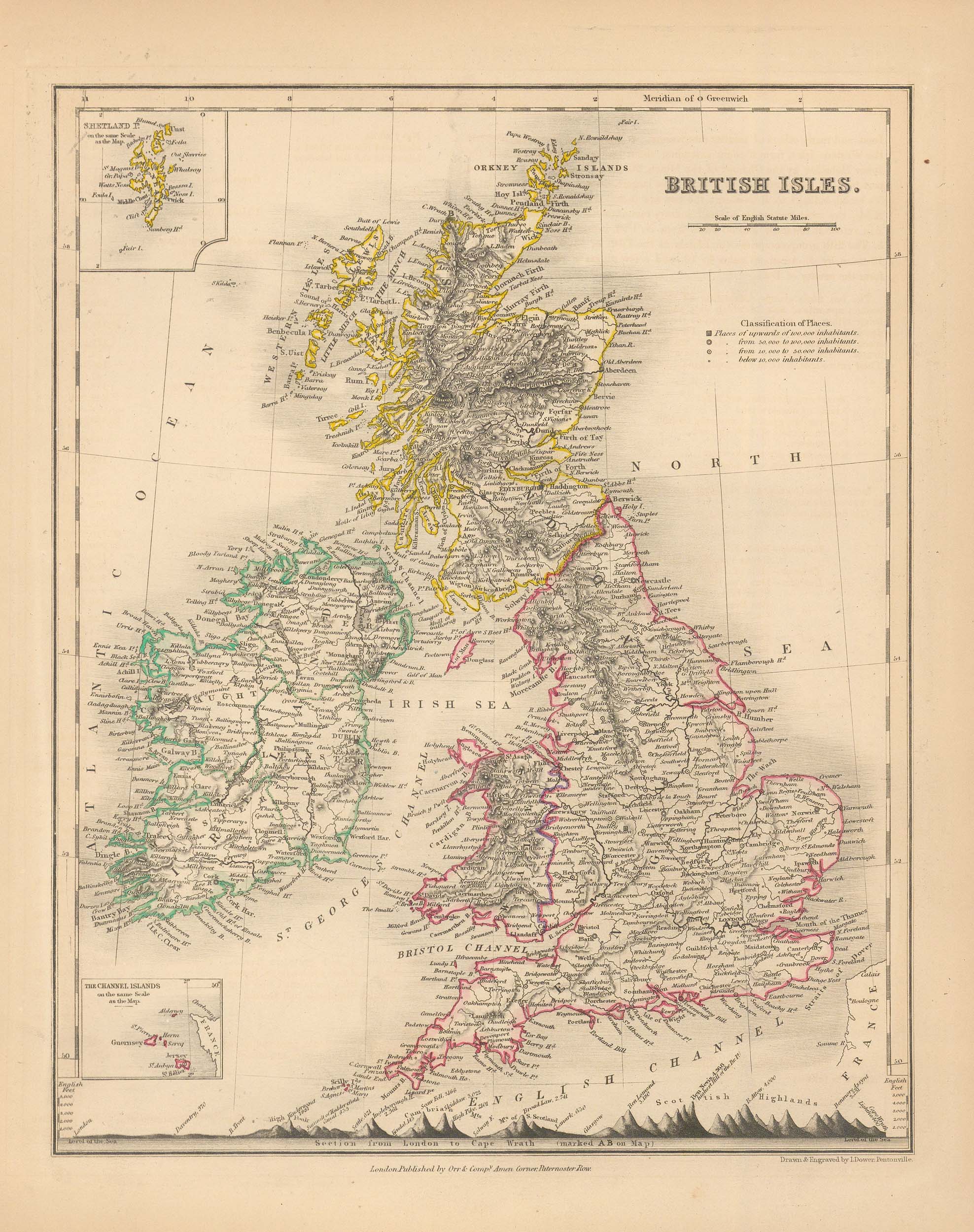 MILNER-1850-BRITISH-ISLES