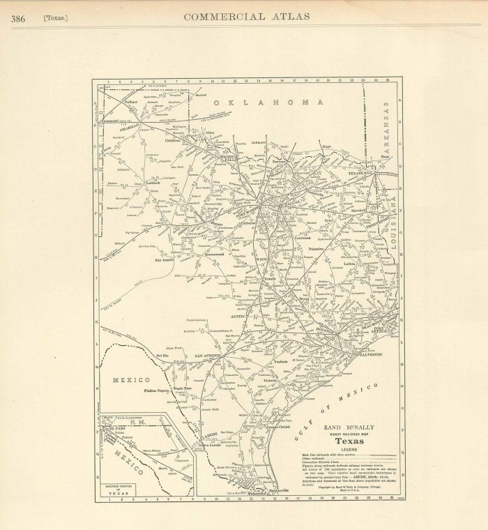 1928 ORIGINAL VINTAGE MAP OF LOUISIANA