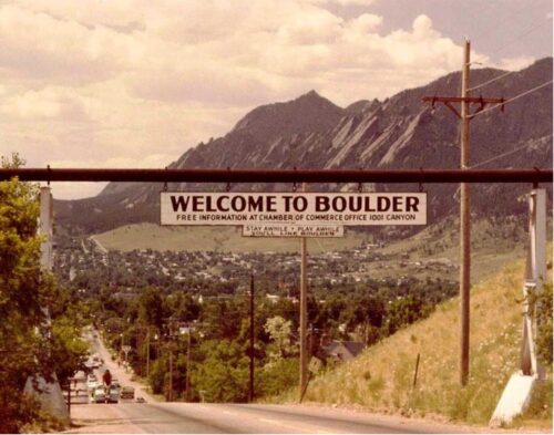 Welcome to Boulder